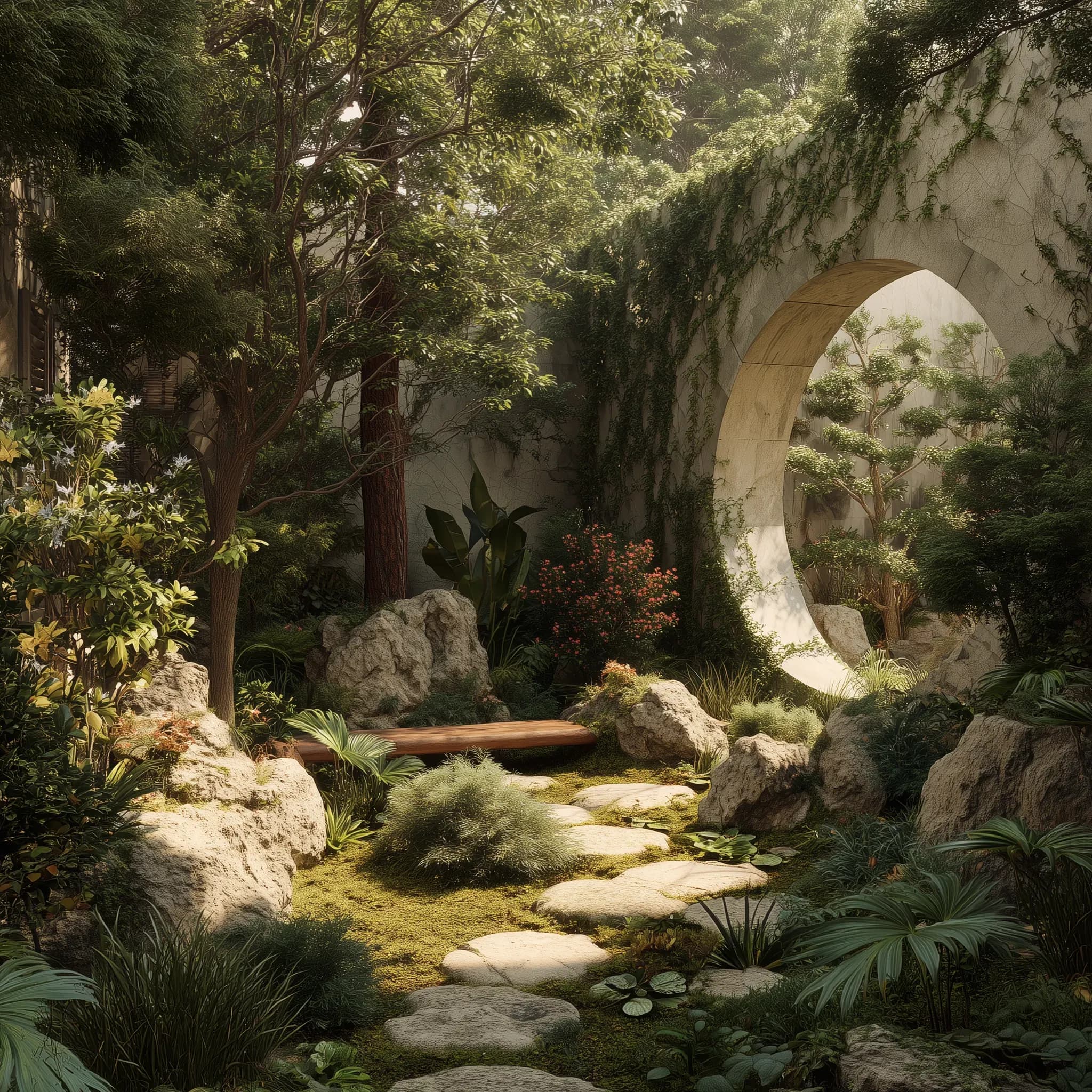 Entretien de massifs fleuris